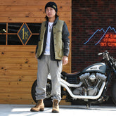 May club -【WESTRIDE】HEAVY LONG PANTS - H.GRY